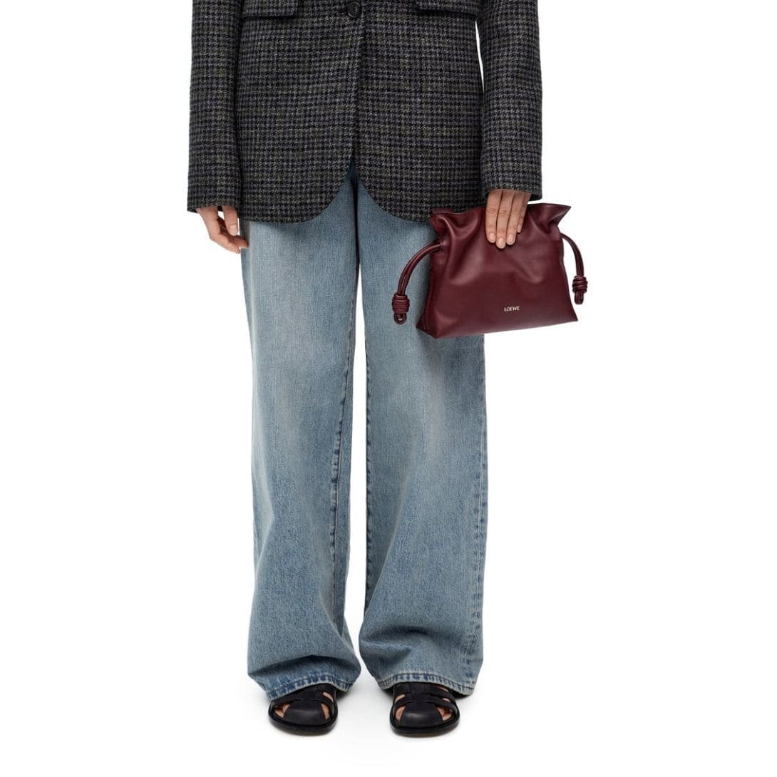 LOEWE MINI FLAMENCO CLUTCH BAG IN CALFSKIN NAPPA - Image 8