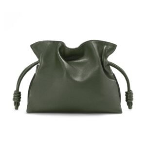 LOEWE MINI FLAMENCO CLUTCH BAG IN CALFSKIN NAPPA