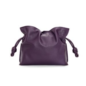 LOEWE MINI FLAMENCO CLUTCH BAG IN CALFSKIN NAPPA