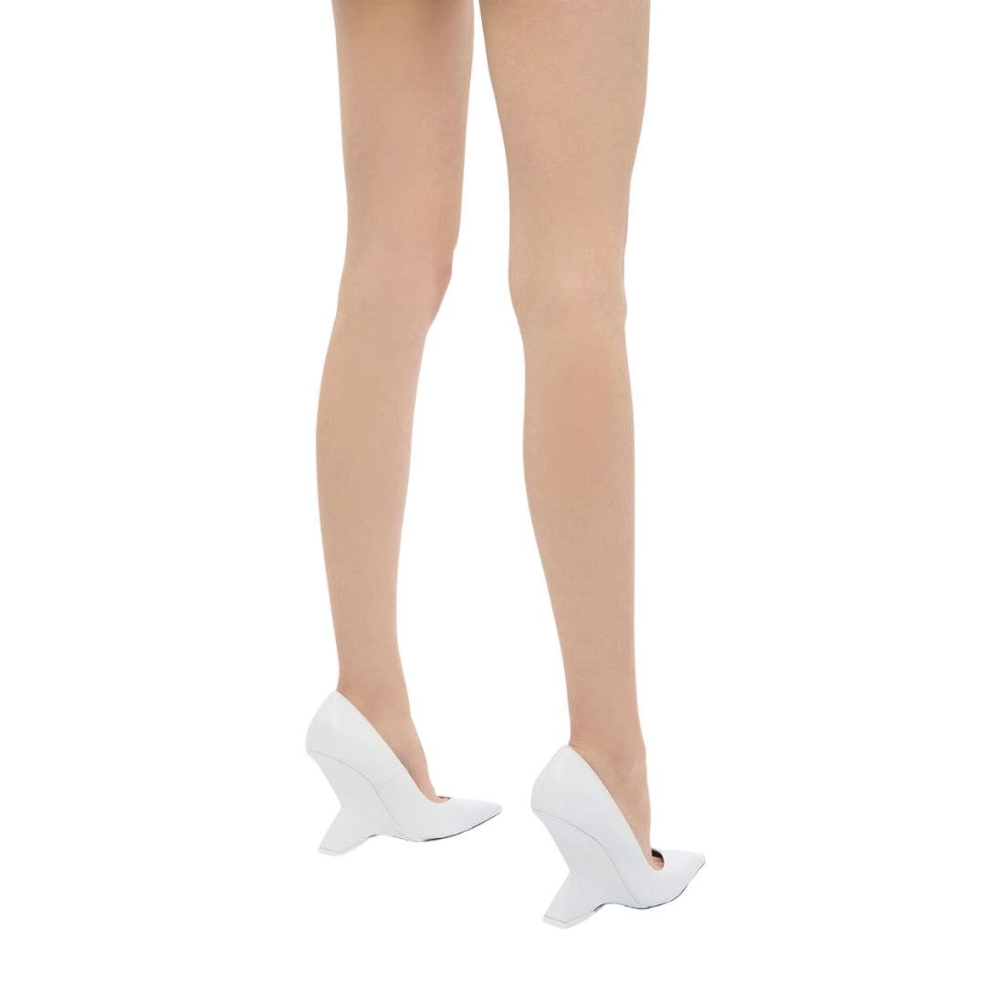 THE ATTICO ''CHEOPE'' WHITE PUMP - Image 4