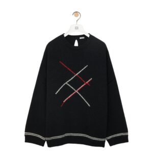 LOEWE WOOL AND ALPACA DIAMOND SWEATER