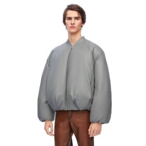 LOEWE PADDED BOMBER JACKET IN NAPPA LAMBSKIN