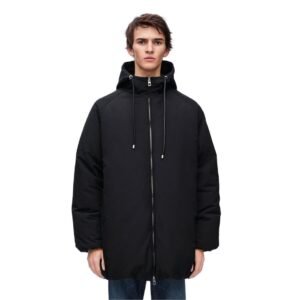 LOEWE PADDED BOMBER JACKET IN TECHNICAL COTTON