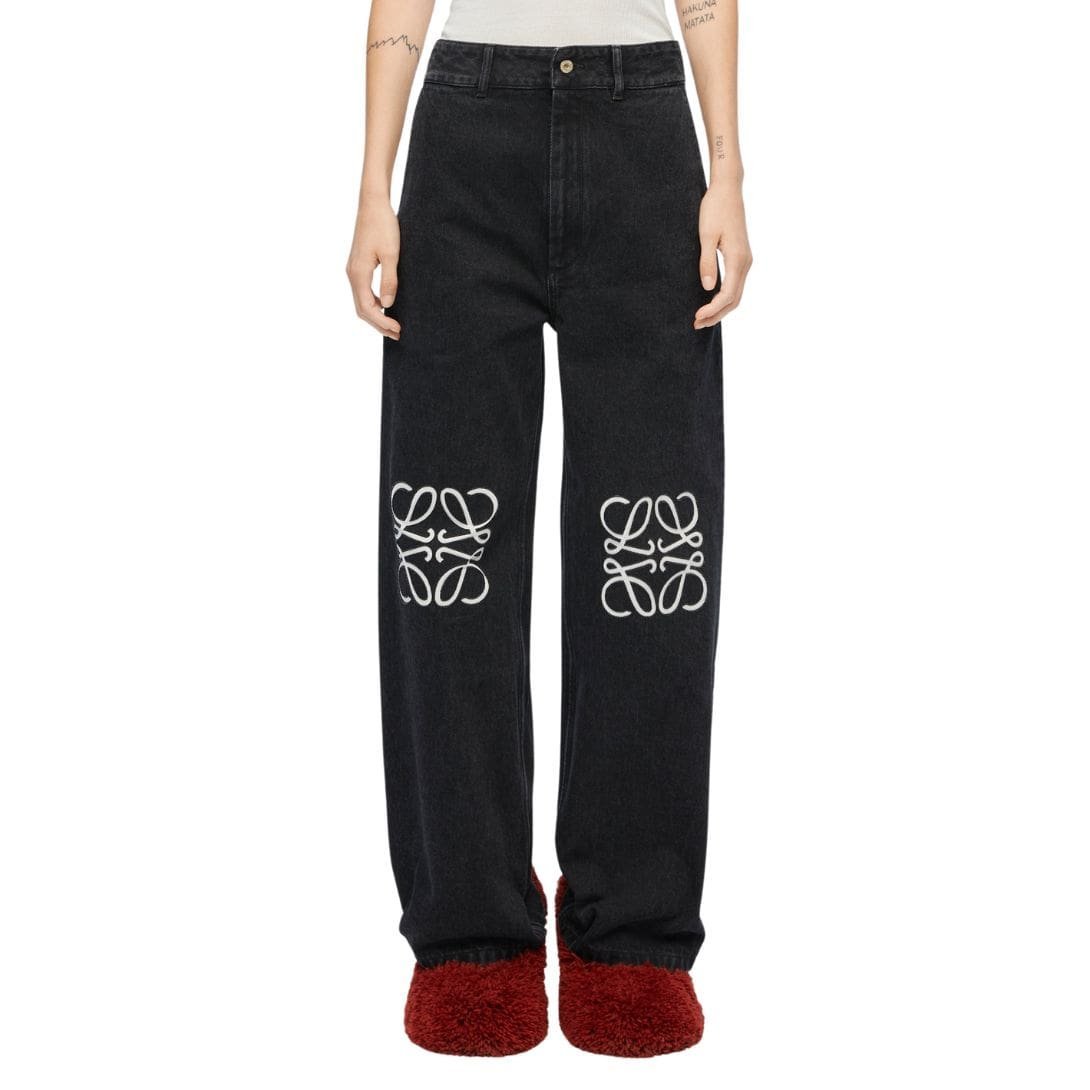 LOEWE ANAGRAM BAGGY JEANS IN DENIM - Image 2