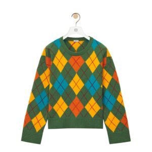 LOEWE WOOL DIAMOND SWEATER