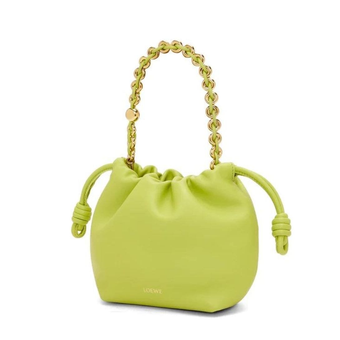 LOEWE MINI FLAMENCO PURSE BAG IN SOFT LAMBSKIN - Image 3