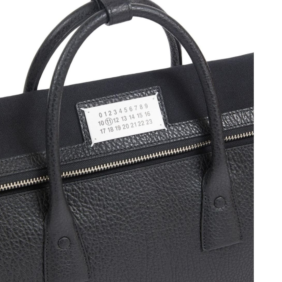 MAISON MARGIELA 5AC DAILY LEATHER TOTE BAG - Image 4