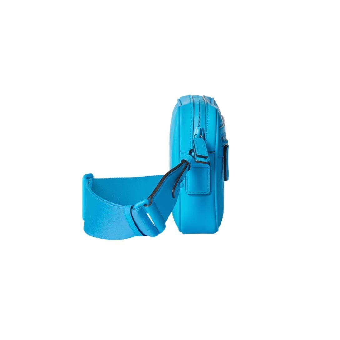 GUCCI GG RUBBER EFFECT CROSSBODY BAG IN BLUE - Image 3