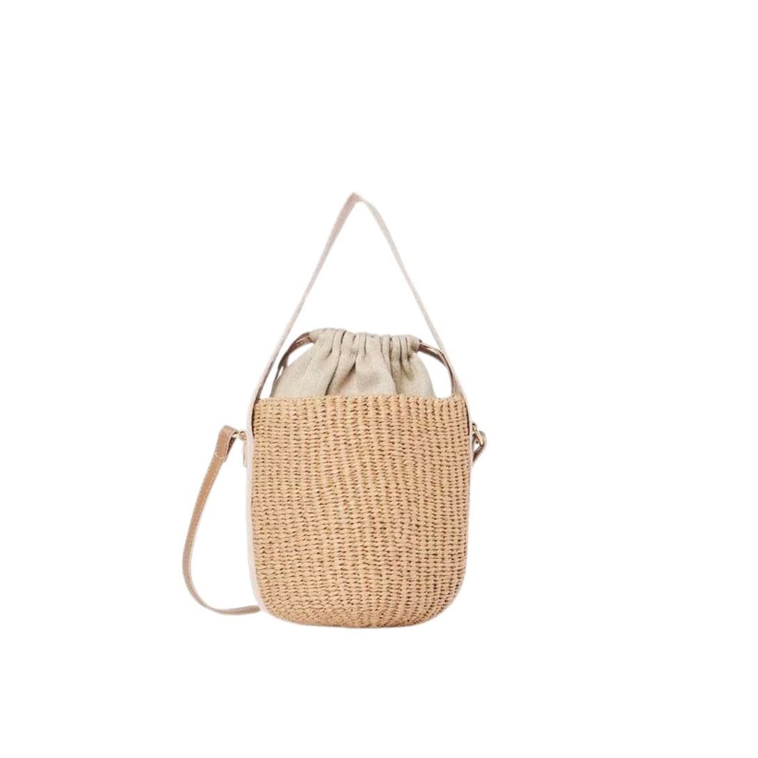 CHLOE SMALL WOODY BASKET BLUSHY BEIGE - Image 5