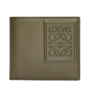 LOEWE BIFOLD WALLET IN SATIN CALFSKIN