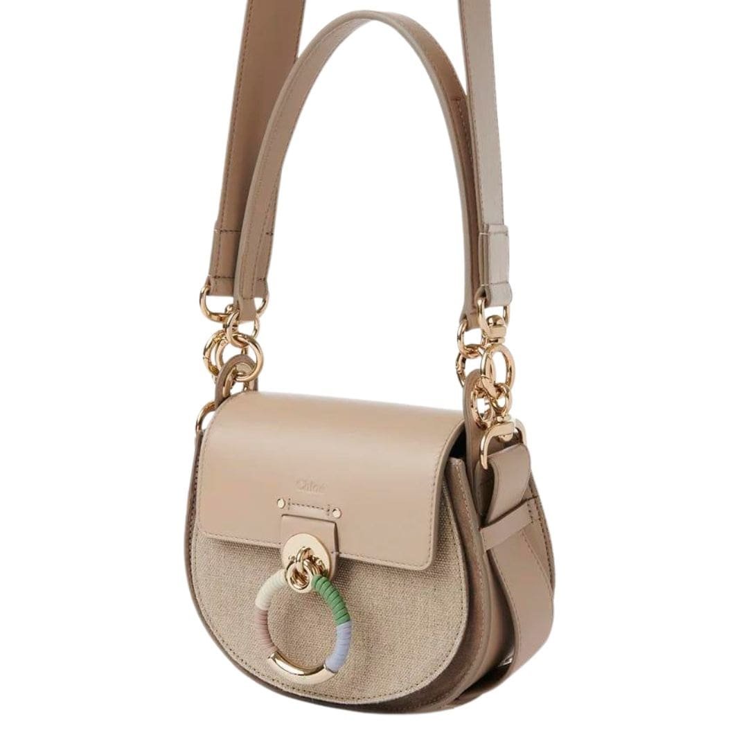 CHLOE SMALL TESS BAG ARGIL BROWN - Image 4