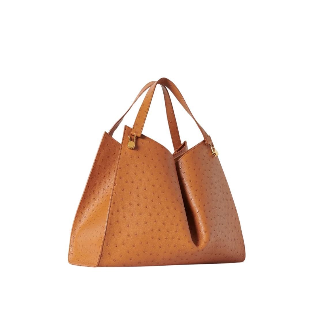 THE ROW ALEXIA BAG IN OSTRICH - Image 2