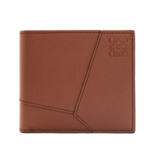 LOEWE PUZZLE BIFOLD COIN PURSE WALLET IN CLASSIC CALFSKIN