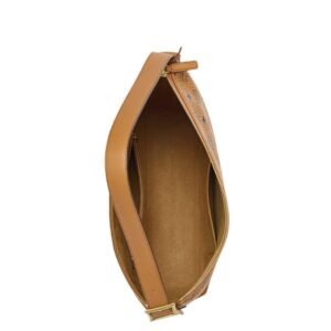 MCM LARGE AREN HOBO IN VISETOS COGNAC