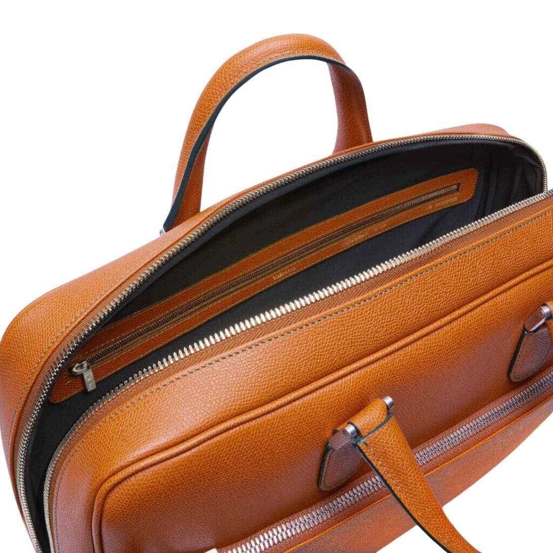 VALEXTRA AVIETTA BRIEFCASE WITH ZIP 24H - Image 4