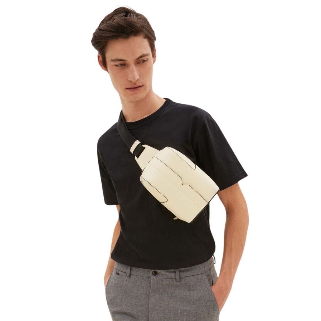 VALEXTRA V-LINE ONE SHOULDER MINI BACKPACK - Image 9