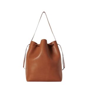 THE ROW BELVEDERE TOTE BAG IN LEATHER