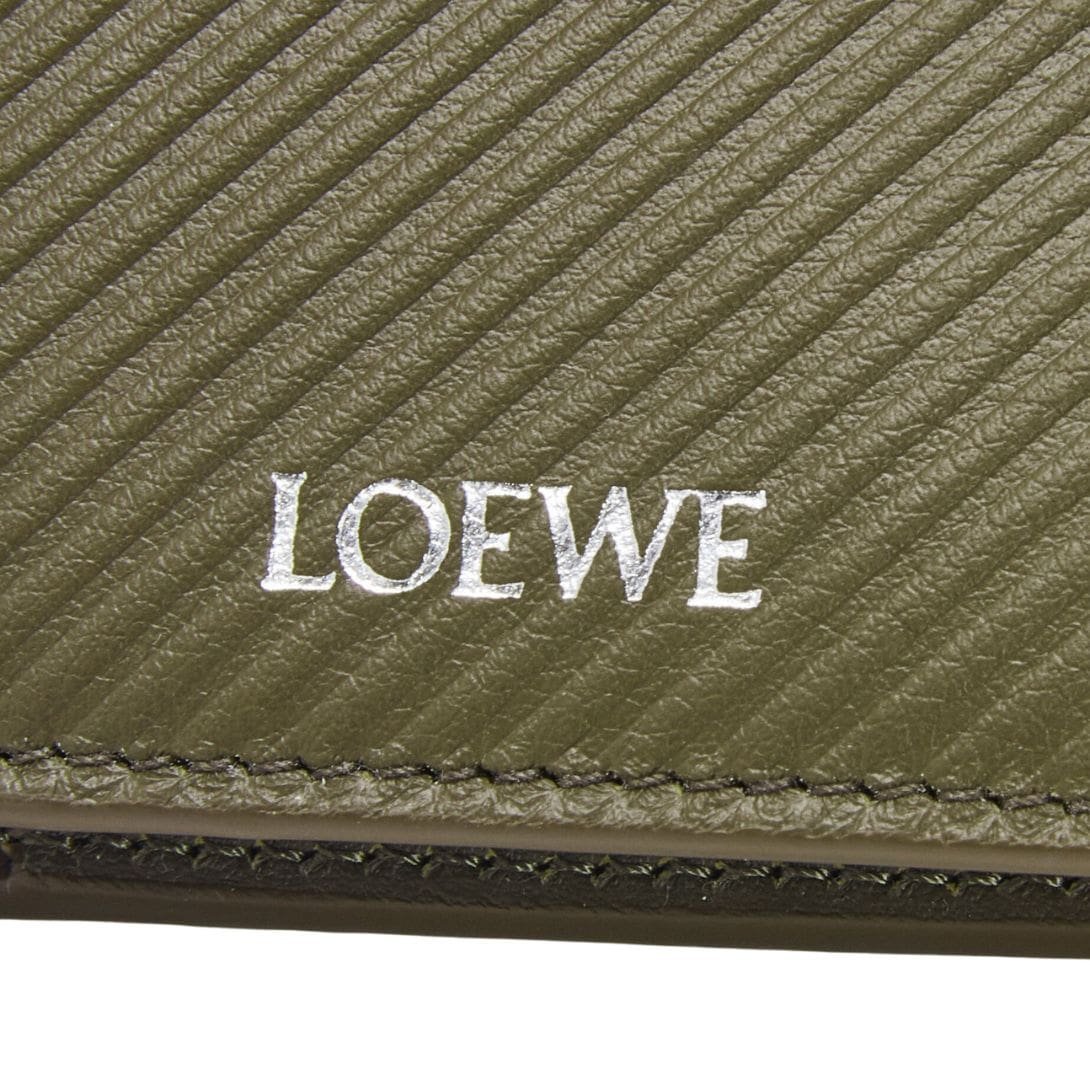 LOEWE SLIM COMPACT WALLET IN CLASSIC TEXTURED CALFSKIN - Image 5