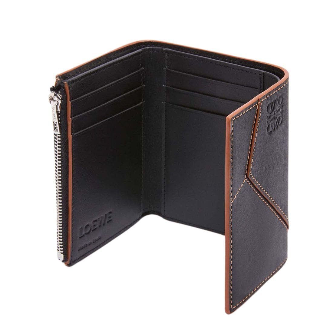 LOEWE SMALL WALLET IN SMOOTH CALFSKIN WITH PUZZLE STITCHING - Image 4