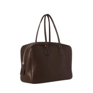 THE ROW DOMINO BAG IN LEATHER