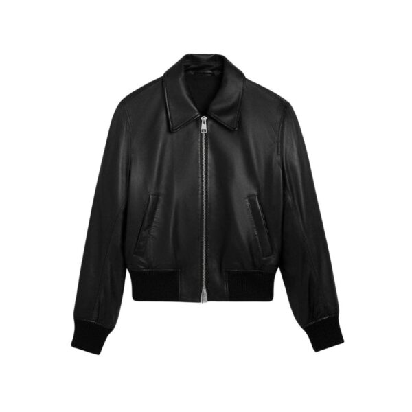 AMI ZIPPED JACKET IN BLACK - Image 3