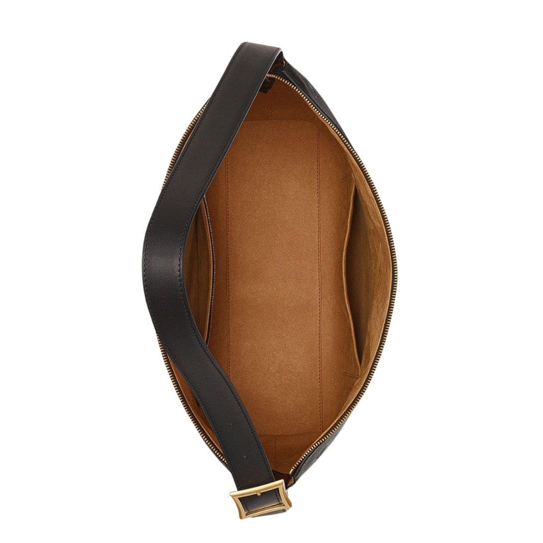 MCM LARGE AREN HOBO IN MAXI MONOGRAM LEATHER BLACK - Image 3