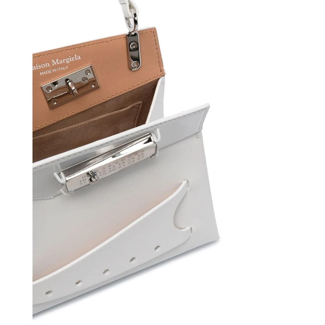 MAISON MARGIELA MINI SNATCHED TOTE BAG - Image 3