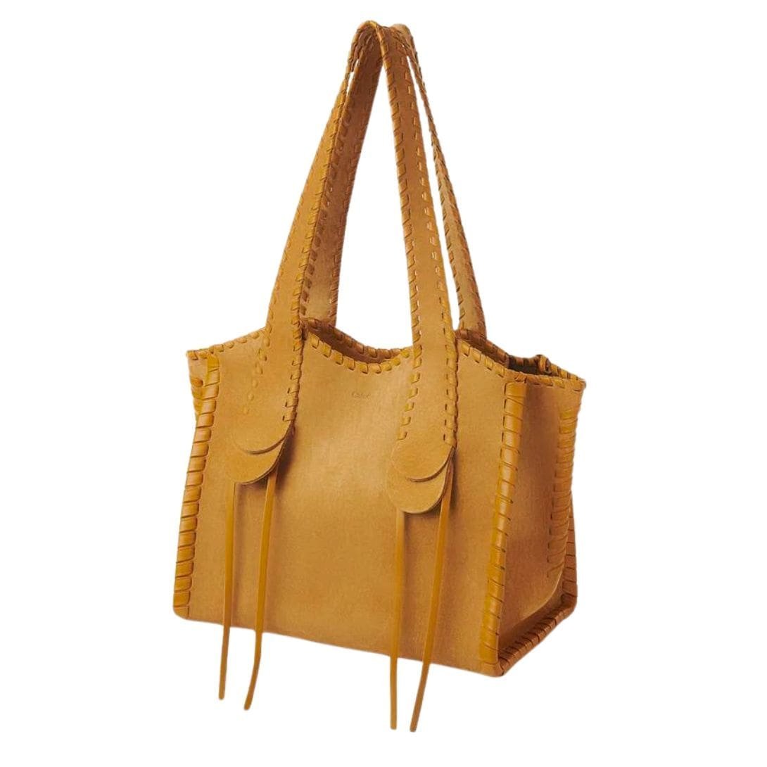CHLOE MEDIUM MONY TOTE BAG HONEY GOLD - Image 4