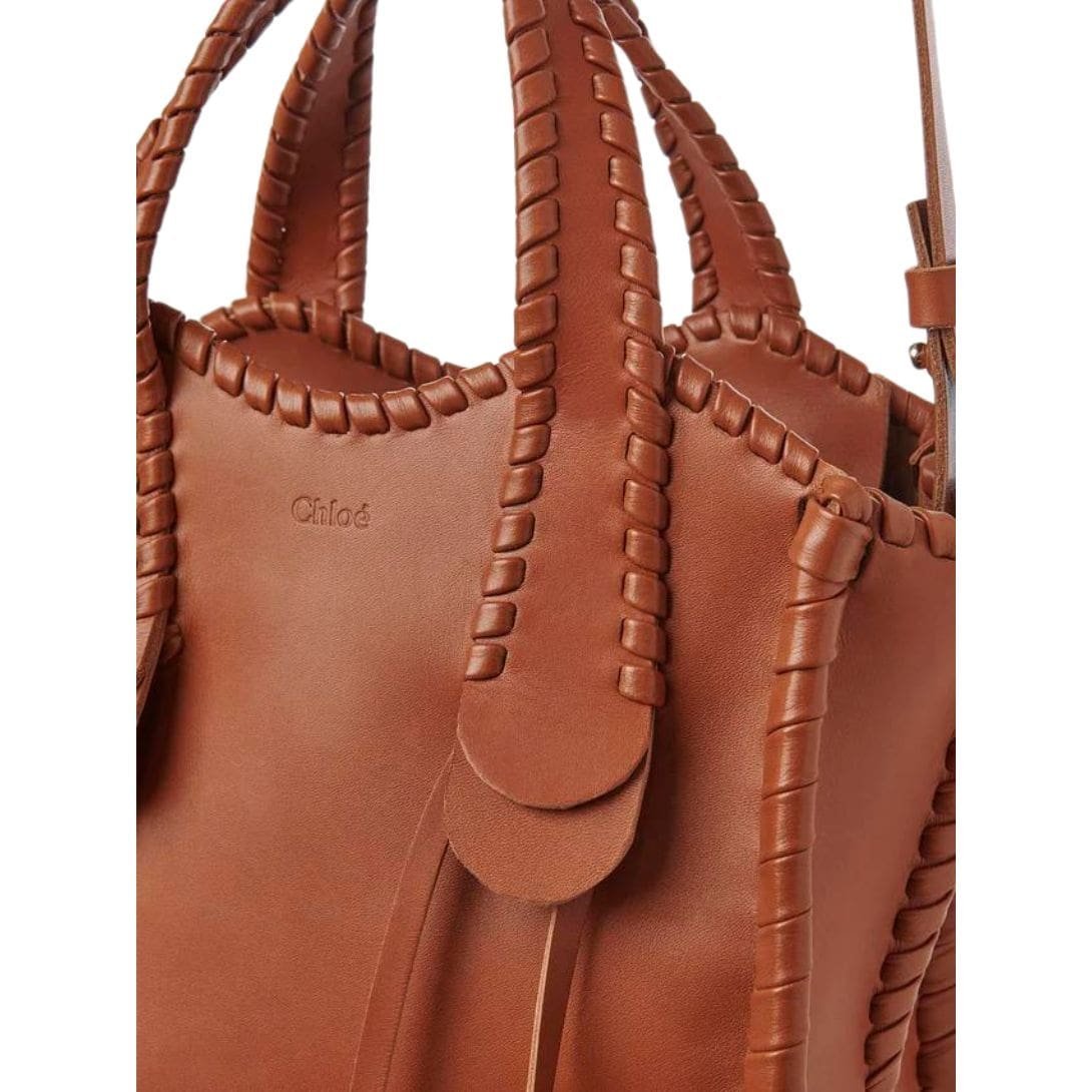 CHLOE SMALL MONY TOTE BAG CARAMEL - Image 5