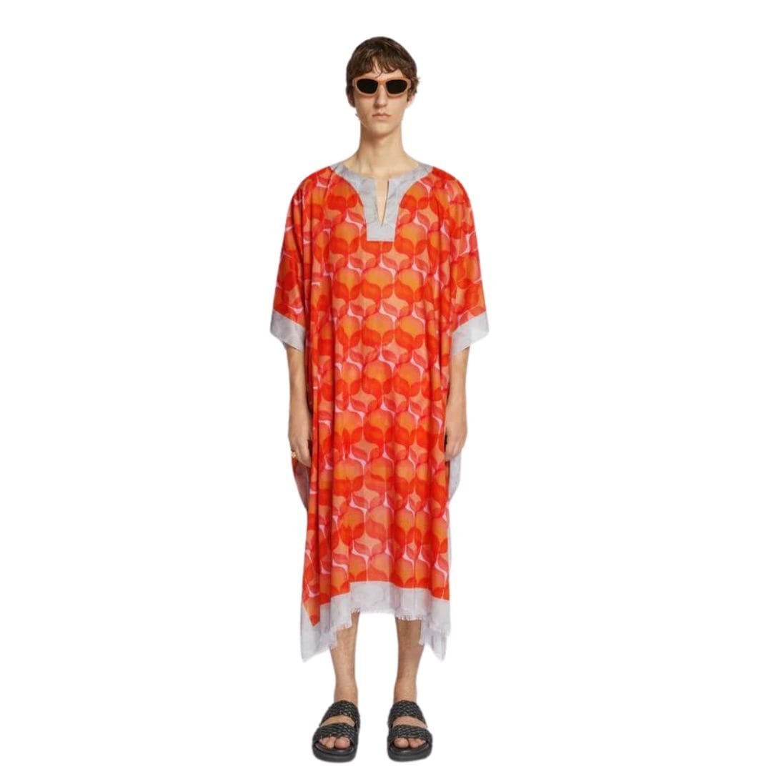 DRIES VAN NOTEN PRINTED KAFTAN - Image 4