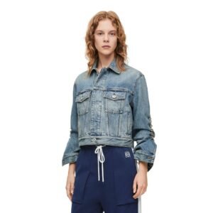 LOEWE DENIM CHAIN JACKET