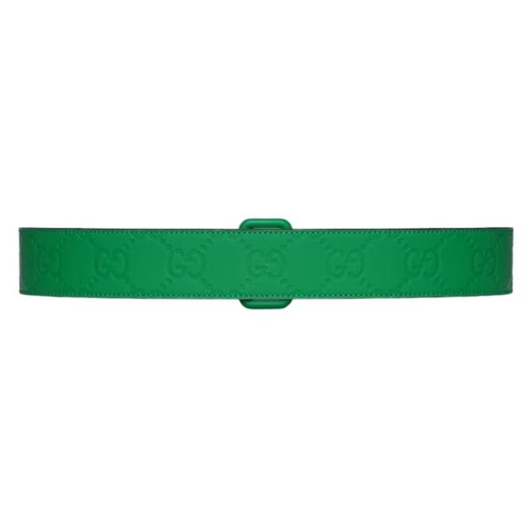 GUCCI GG RUBBER-EFFECT BELT - Image 4