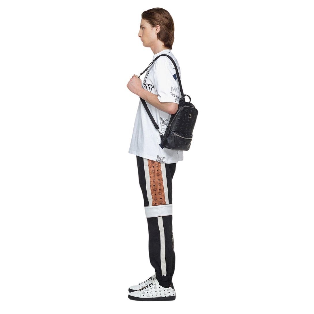 MCM SMALL AREN SLING BAG IN VISETOS BLACK - Image 6