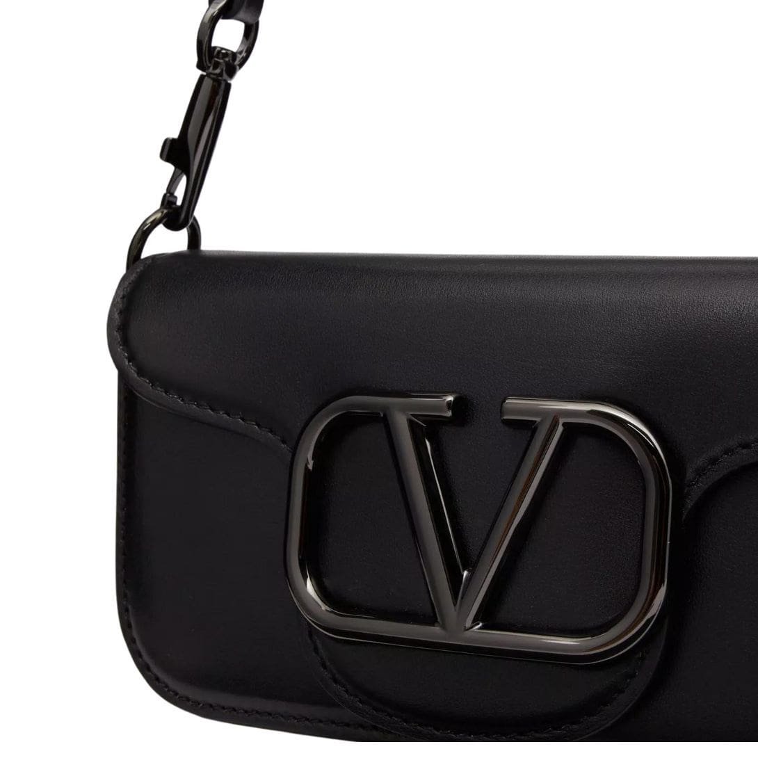 VALENTINO GARAVANI LOCÒ SMALL SHOULDER BAG IN CALFSKIN - Image 4