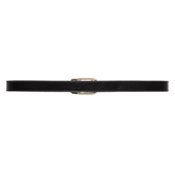 GUCCI THIN BELT WITH DOUBLE G BUCKLE - Image 4