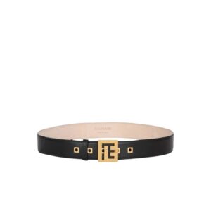 BALMAIN LEATHER P-BELT