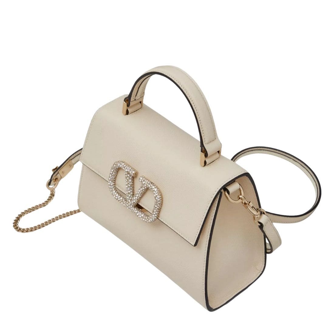 VALENTINO GARAVANI SMALL VSLING HANDBAG WITH JEWEL EMBROIDERY - Image 6