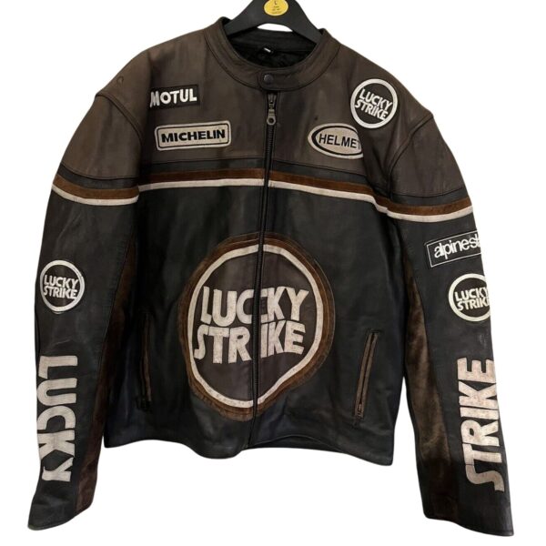 Lucky Strike Racing Leather Jacket