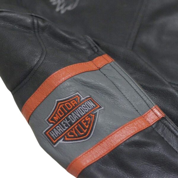 HARLEY DAVIDSON MEN'S SCREAMING EAGLE LEATHER JACKET - Image 4