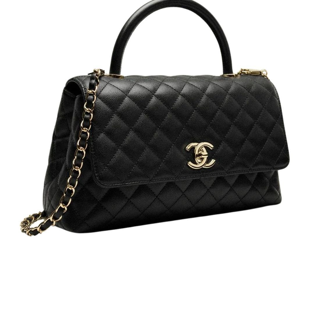 CHANEL LARGE FLAP BAG WITH TOP HANDLE - Image 5