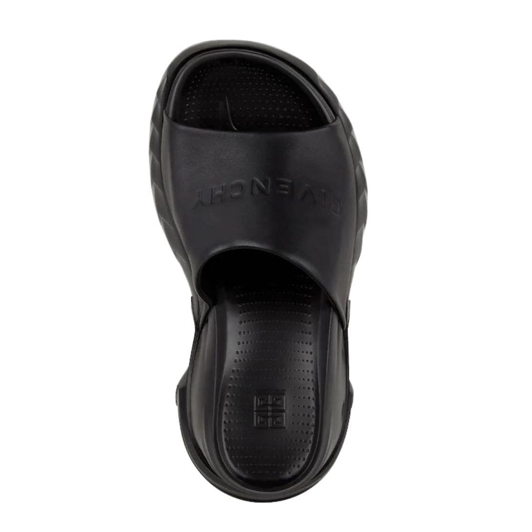 GIVENCHY MARSHMALLOW WEDGE SANDALS IN LEATHER