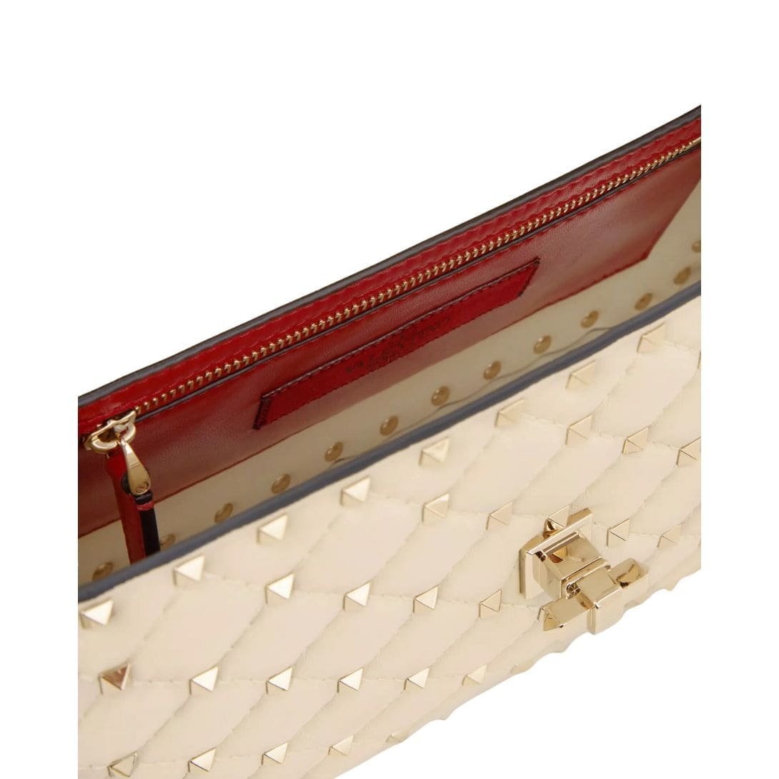 VALENTINO GARAVANI MEDIUM NAPPA ROCKSTUD SPIKE BAG - Image 9