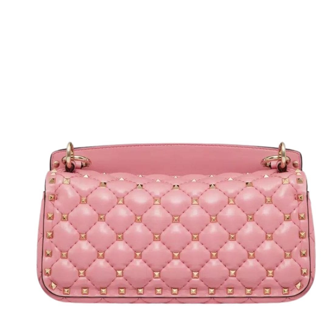 VALENTINO GARAVANI ROCKSTUD SPIKE CALFSKIN SHOULDER BAG - Image 4