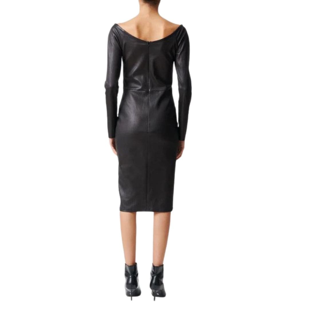 STOULS DORIS THE GRAPHIC LEATHER DRESS - Image 2