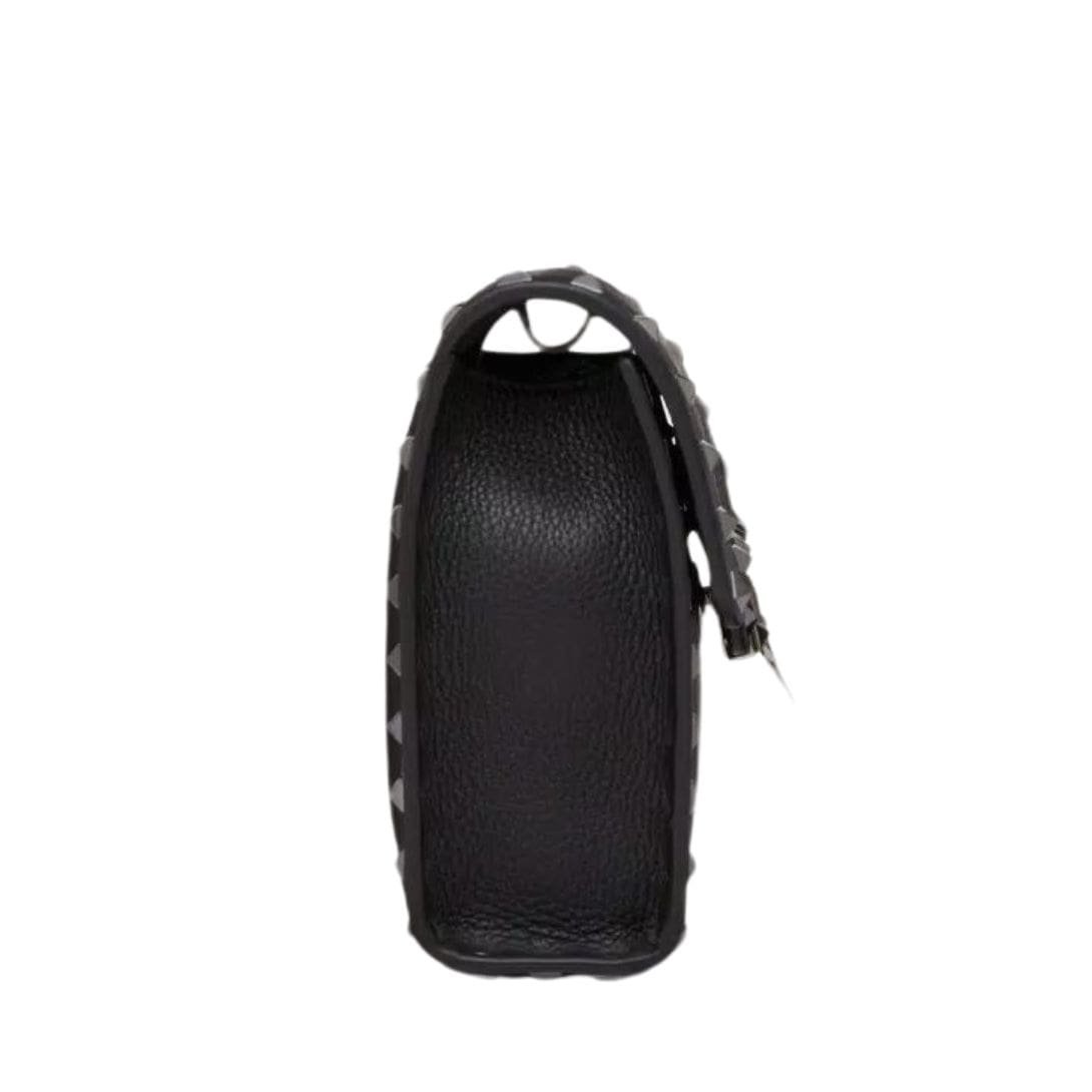 VALENTINO GARAVANI SMALL ROCKSTUD GRAINY CALFSKIN CROSSBODY BAG - Image 4