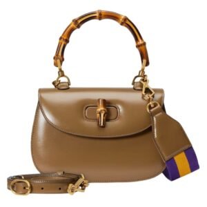 GUCCI GUCCI BAMBOO 1947 SMALL TOP HANDLE BAG