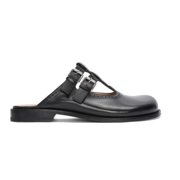 LOEWE CAMPO MARY JANE MULE IN CALFSKIN