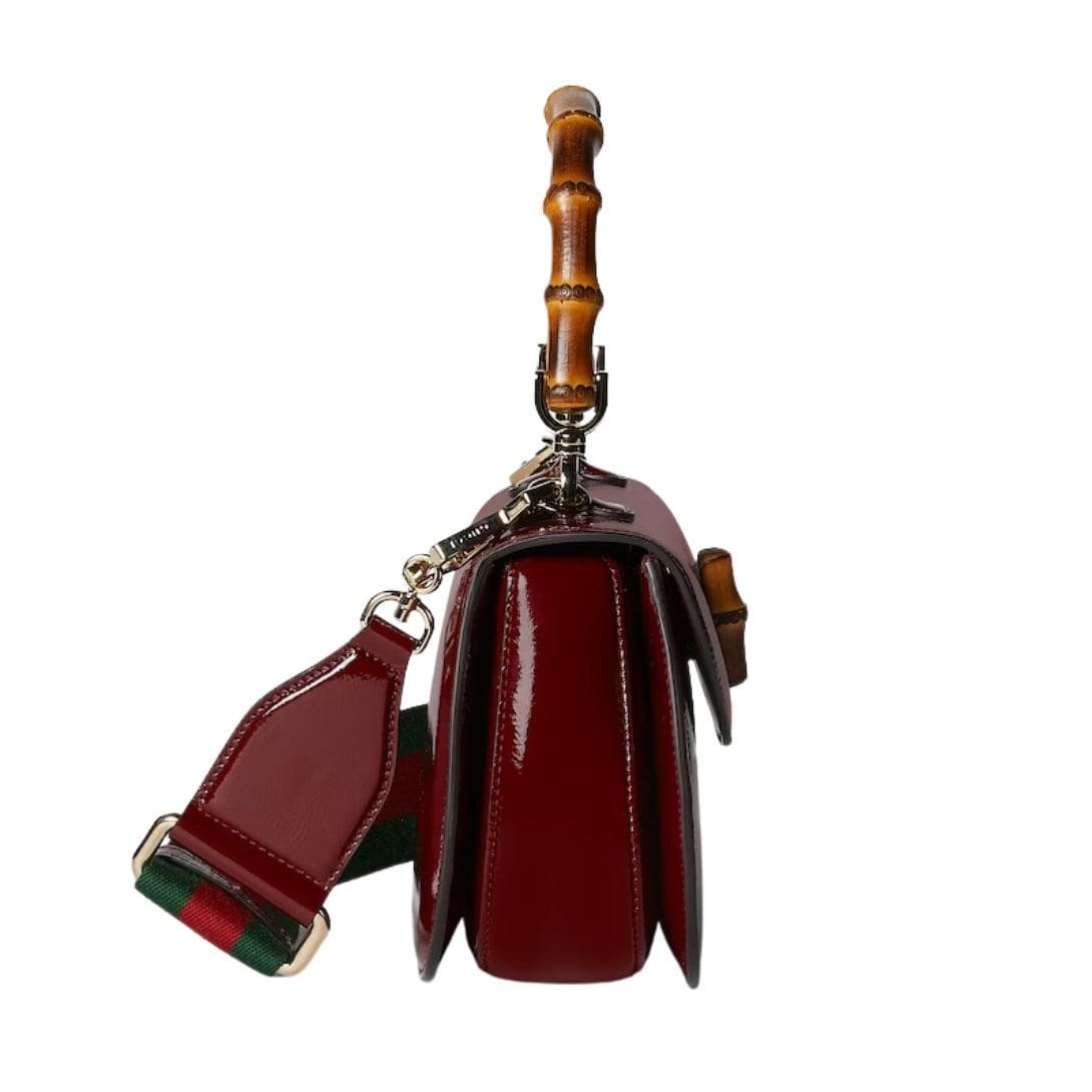 GUCCI GUCCI BAMBOO 1947 SMALL TOP HANDLE BAG - Image 11