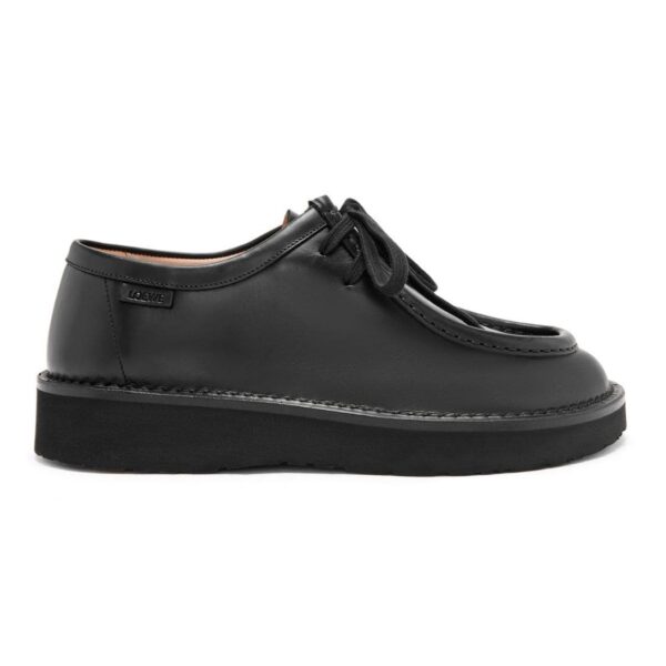 LOEWE FARO LACEE UP IN PULL UP CALFSKIN