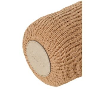 CHLOE SMALL WOODY BASKET LIGHT GOLD